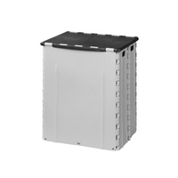 ProPlus 370408 sammenleggbar campingavfallsbeholder, kapasitet 30 l