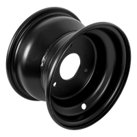 UNITRAILER stålfelg svart 4.5ATx7" 3x90 ET:-1.8