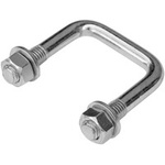 U-bolt med muttere og skiver M12 65/52/65