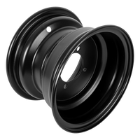 UNITRAILER stålfelg svart 5.5Ix8"H2 4x88 ET:-2