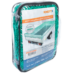 Sikkerhetsnett med KNOTT 2000x3000 gummi