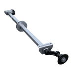 KNOTT VG7-L ubremset aksel for tilhenger 750kg 1607mm 2027mm 4x100