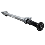 AL-KO OPTIMA ubremset aksel for tilhenger 750kg 1200mm 1630mm 4x100