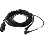 ASPÖCK elektrisk installasjon tilhenger sele 5 m 7 PIN plugg bajonetter 2x 5 PIN