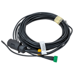 MANTES elektrisk installasjon, tilhengersele, 5m, 7-PIN støpsel, 2x 5-PIN bajonetter