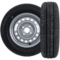 Sett med to hjul til henger KENDA DEKK 165/70 R13 79N KENDA FELG 4Jx13"H2 4x100 ET:30