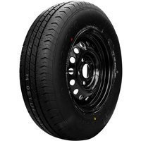 Forsterket hjul for tilhenger LINGLONG DEKK 185/80 R14C 104/102N UNITRAILER FELG svart 5,5Jx14&quot;H2 5x112 ET:30