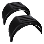 Sett med to doble skjermer for 14-16" tilhenger DOMAR DK3115 flate hjulbuer 915/450mm