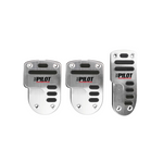 LAMPA RACE 1 PILOT pedalbeskyttere i aluminium med sklisikker gummi