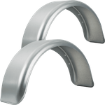 Sett med to skjermer for 14-15" DE HAAN HR 2075 tilhenger, hjulbuer 750/200mm