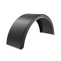 Dobbelskjerm for tilhenger 20-24,5&quot; DOMAR DK1685 hjulbue 1340/670 mm