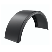 Dobbelskjerm for tilhenger 17,5-19,5" DOMAR DK1530 hjulbue 1000/500 mm