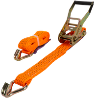 UNITRAILER 3m/50mm/5t oransje transportbånd med strammer