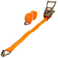 UNITRAILER 5m/25mm/1t oransje transportbånd med strammer