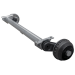 AL-KO COMPACT bremseaksel for tilhenger / bergingsbil 1000kg 1200mm 1570mm 4x100