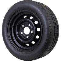 OUTLET Forsterket tilhengerhjul LINGLONG DEKK 195/50 R13C 104/101N UNITRAILER FELG svart 5,5Jx13&quot; 5x112 ET:30