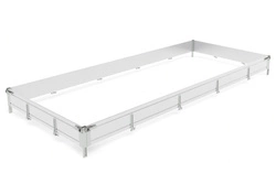 UTSALG BIS aluminium H-300 sider for CARPLATFORM 5121 og UNIPLAT 500/3 tilhengere