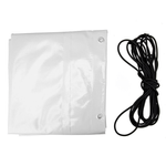 OUTLET Rammetrekk h-800 UNITRAILER presenning for tilhenger 264x125cm GARDEN 264 KIPP og EXPERT PLUS 2612