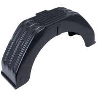 UTLET Tilhengerskjerm 13-14" flat hjulbue 710/200mm