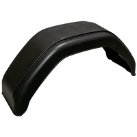 UTLET Tilhengerskjerm 14-15" DE HAAN HMK 2275 hjulbue 750/220mm