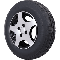 OUTLET Forsterket tilhengerhjul DEKK KENDA 165 R13C 96/94N ALU FELG STARCO 5Jx13 4x100 ET:30 60,5mm
