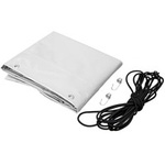 Presenning til SOLID 250/2 tilhenger, deksel H = 1400mm GRÅ