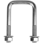 DROMET type C firkantklemme med muttere og skiver M12 85/42/85