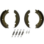 Bremsesko for KNOTT 250x40 aksler med et sett UNITRAILER fjærer