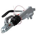 KNOTT KF20A påløpsanordning med K20B tilhengerfeste for en 2000 kg tilhenger med V-type drag