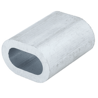 Aluminiumskobling for tau DROMET ZLA10 hylse for tau 10 mm