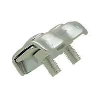 DROMET ZLS.8 dobbel sadeltauklemme for 8 mm tau