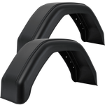 Sett med to skjermer for en 13-14" tilhenger DE HAAN HMK 2066, hjulbuer 660/200mm