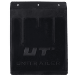 UNITRAILER gummiskjerm, bøyd skjermdeksel, 217/280mm