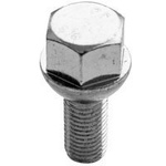 Konisk skrue med flens for hjul for ubremsede aksler M12x1,5