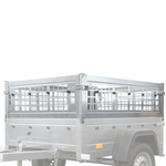 Nettingsider for UNITRAILER GARDEN TRAILER 150 KIPP tilhenger