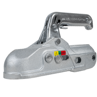 WINTERHOFF WW 30-K+Z kulekobling for 3000 kg tilhenger med 35-51 mm rørdrag, støpejern