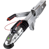 AL-KO 60S/2 påløpsanordning med AK161 tilhengerfeste for en 750 kg tilhenger med firkantet drag