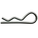 Sikring av en stift med en landbruksstift 5 mm