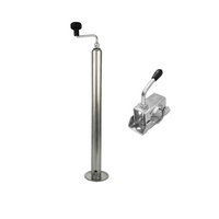 Uttrekkbar sveivstøtte med klemme WINTERHOFF ST48-120+KLE48 150kg 48mm 600-820mm