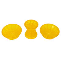 Sett: buevalse med to Knott PVC slirer