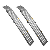 UNITRAILER ALR005 sammenleggbare ramper stålramper for tilhengere 200 cm 500 kg sett med 2