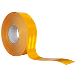 Gul kontur reflekterende tape - hel rull