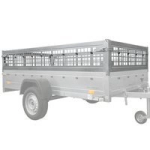 Nettingsider for tilhenger UNITRAILER GARDEN 265 KIPP