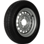 Komplett hjul 145/80 R13 4x115 GT dekk - KENDA