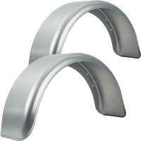 Sett med to skjermer for 14-15" DE HAAN HR 2075 tilhenger, hjulbuer 750/200mm