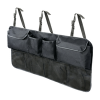 LAMP Multi-Pocket DeLuxe bilorganisator for bagasjerom, seteryggstøtte 88x46cm