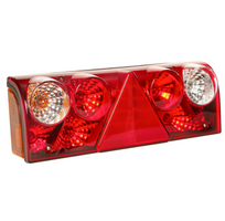 Baklykt ASPÖCK EUROPOINT II bajonett 7PIN ASS2 7 funksjoner venstre