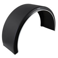 Skvettskjerm for tilhenger 19,5-24,5" DOMAR DK1680 hjulbue 1300/430 mm