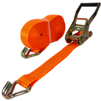 UNITRAILER 12m/50mm/5t oransje transportbånd med strammer
