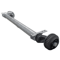 AL-KO COMPACT bremseaksel for tilhenger / bergingsbil 1500kg 1260mm 1630mm 5x112